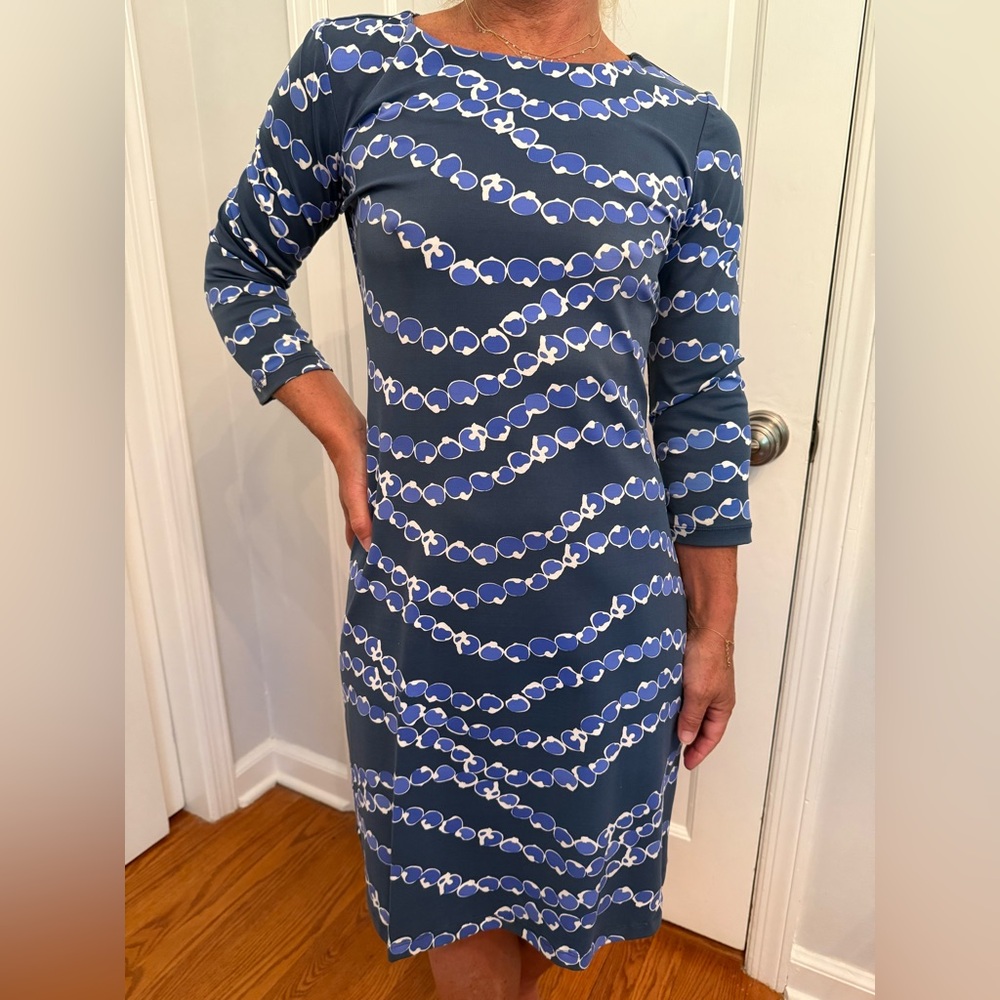 Mahi Gold Long-Sleeve Dress